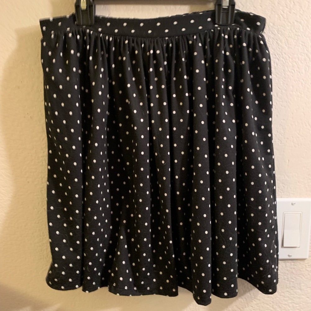 Polka dot skater skirt